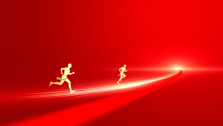 党建文化的宣传活动红色背景