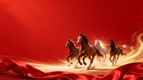 骏马奔腾迎新春