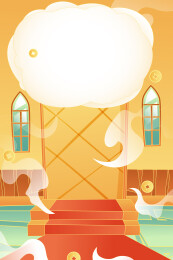 新年春节背景矢量插画