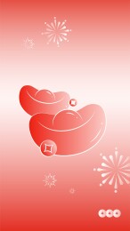 马年春节系列海报插画